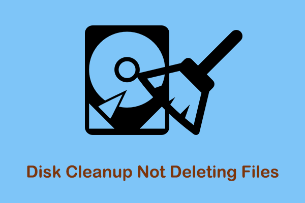 disk cleanup not deleting files thumbnail