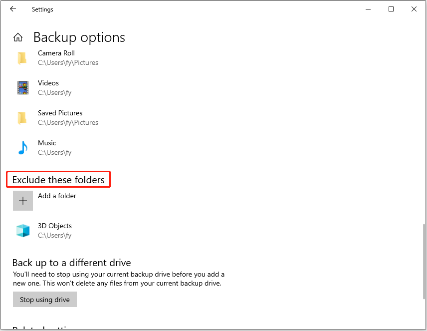 does file history back up everything 1