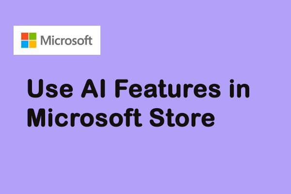 how to use ai feature in microsoft store thumbnail