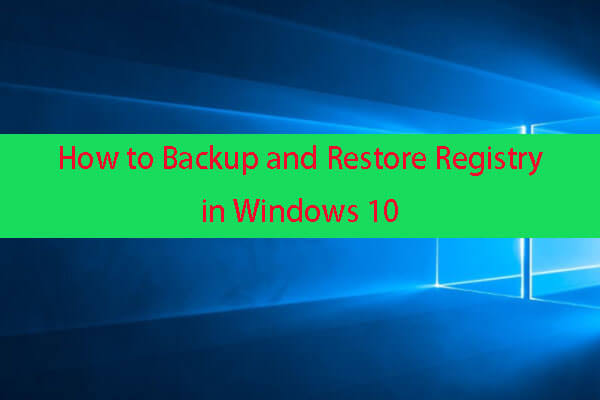backup and restore registry thumbnail