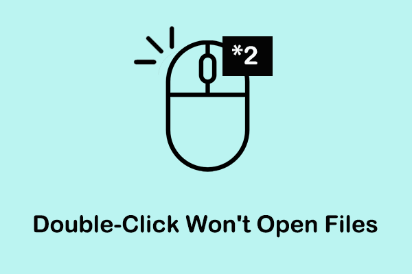 double click wont open files thumbnail