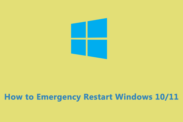 how to emergency restart windows 10 thumbnail