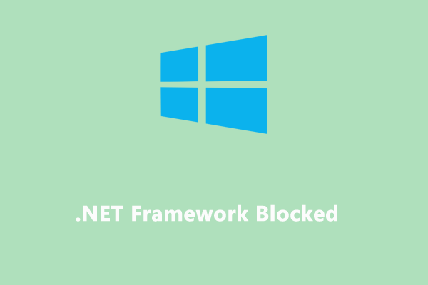 net framework blocked thumbnail