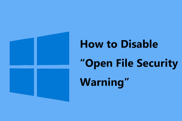 open file security warning thumbnail