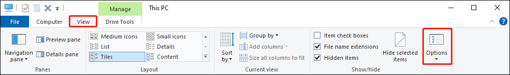 recycle bin on external drive 1