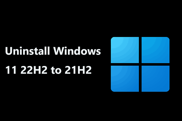 uninstall windows 11 22h2 thumbnail