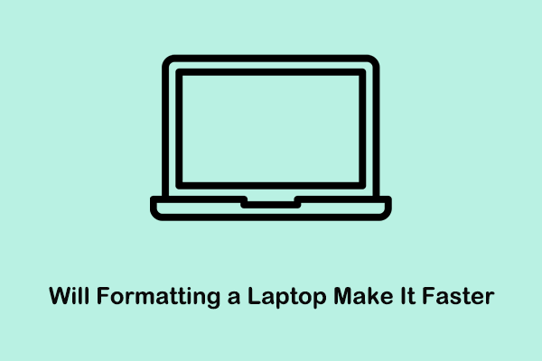 will formatting a laptop make it faster thumbnail