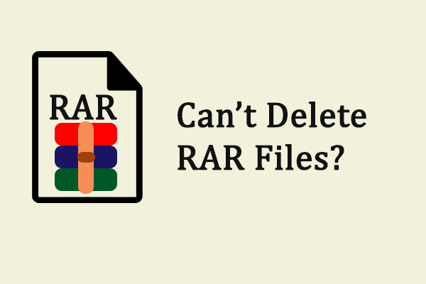 fix cant delete rar files thumbnail