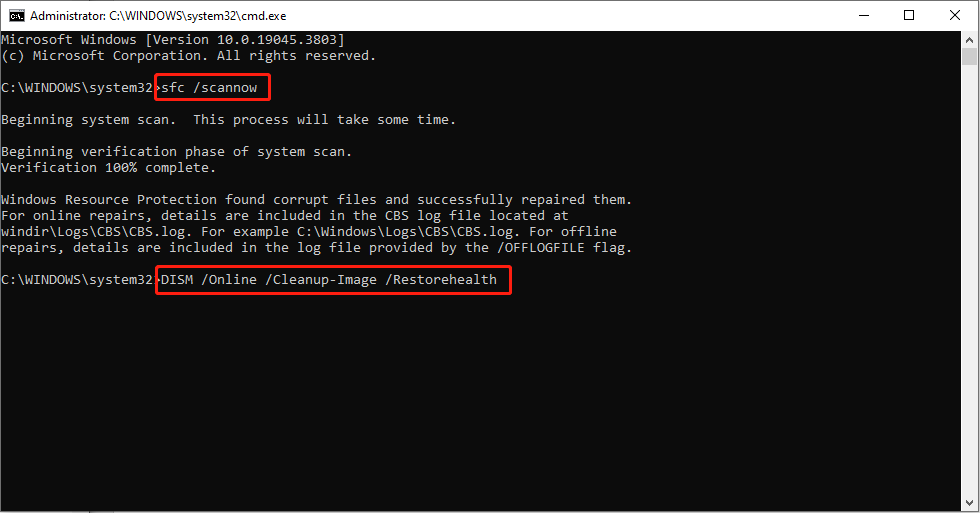 fix msedge exe error 1