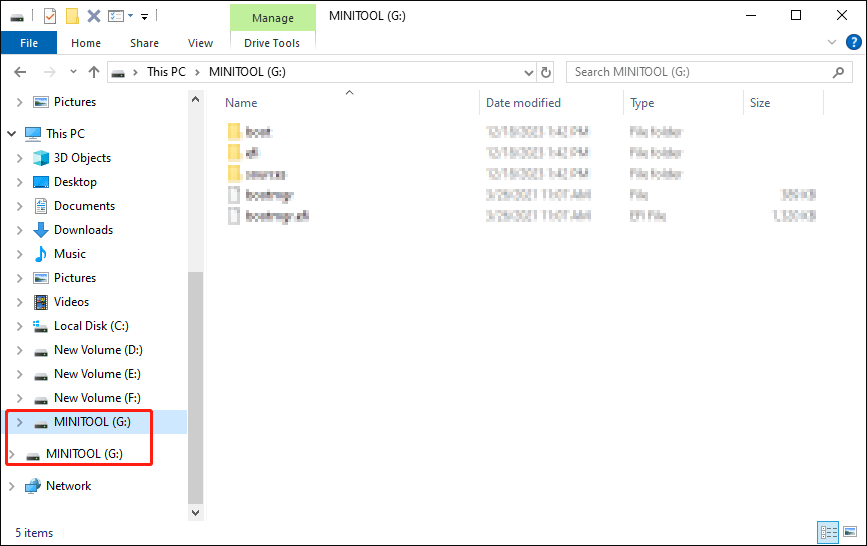 remove duplicate drive letters 1