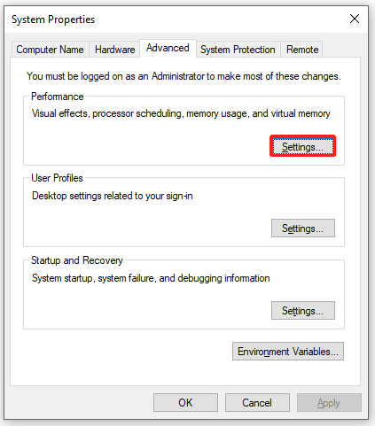 how to reduce visual effects 1