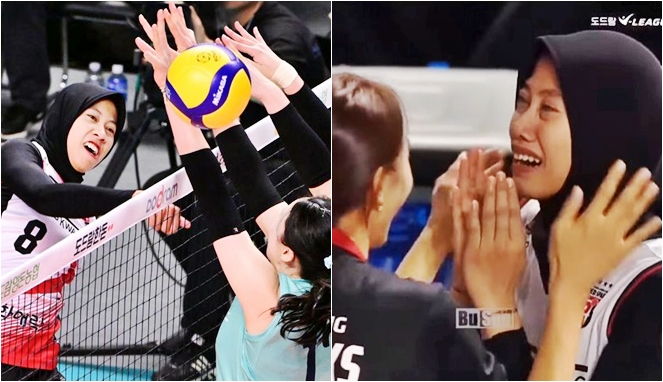 Megawati atlet voli di Korea Selatan