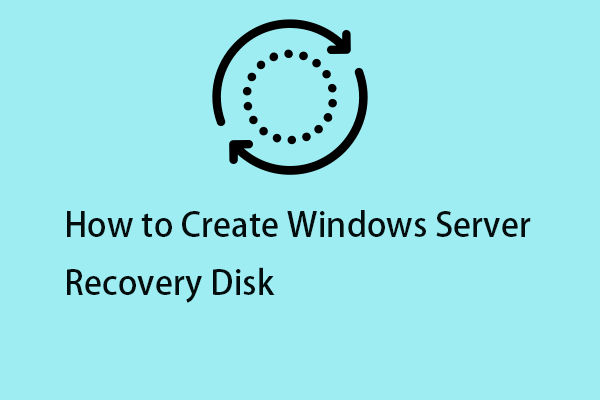 how to create windows server recovery disk thumbnail