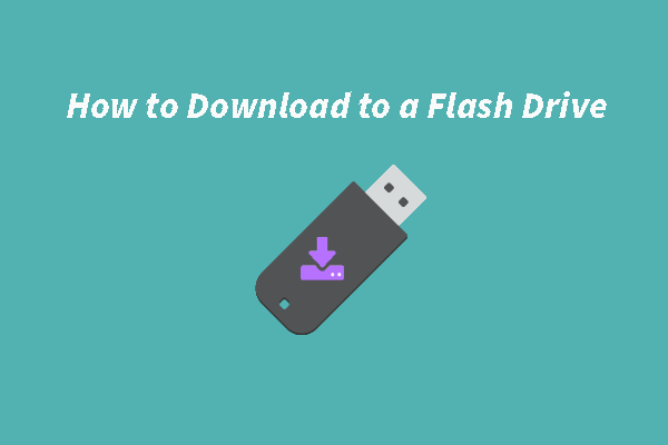 how to download to a flash drive thumbnail