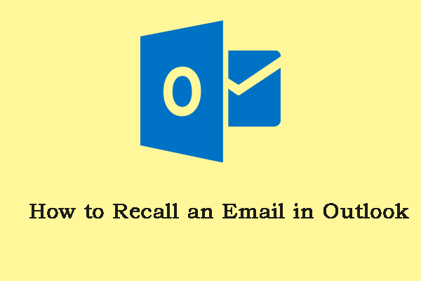 how to recall an email in outlook thumbnail