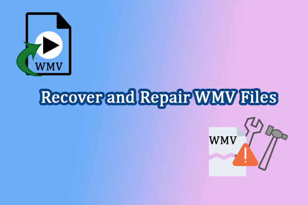 recover wmv files thumbnail