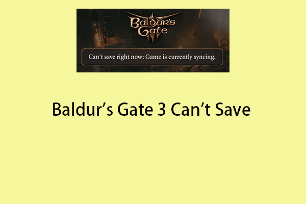 baldurs gate 3 cant save thumbnail
