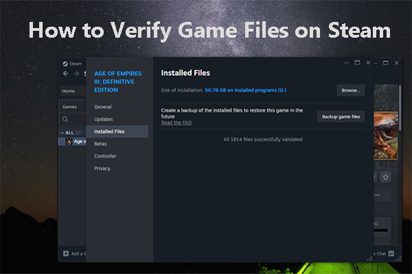 how to verify game files on steam thumbnail