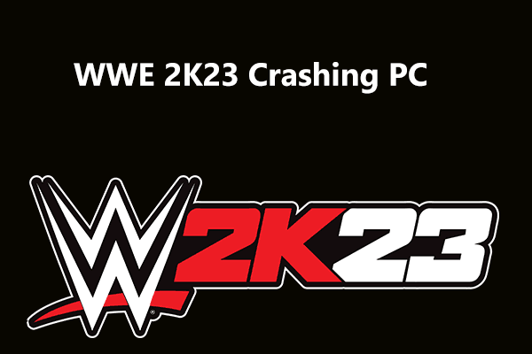 wwe 2k23 crashing thumbnail