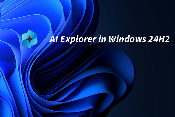 ai explorer in windows 11 24h2 thumbnail