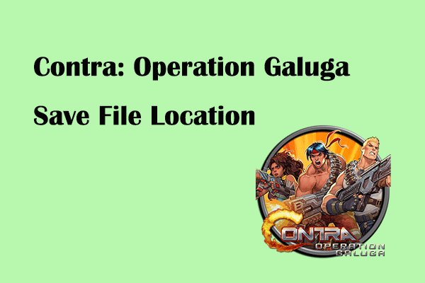 contra operation galuga save file location thumbnail
