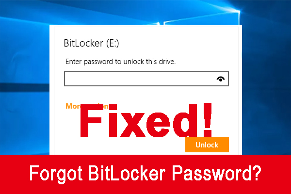 forgot bitlocker password thumbnail