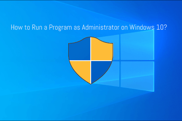 how to run as administrator windows 10 thumbnail