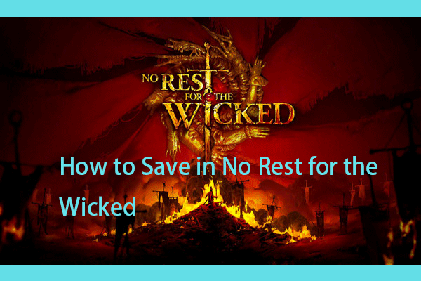 how to save in no rest for the wicked thumbnail