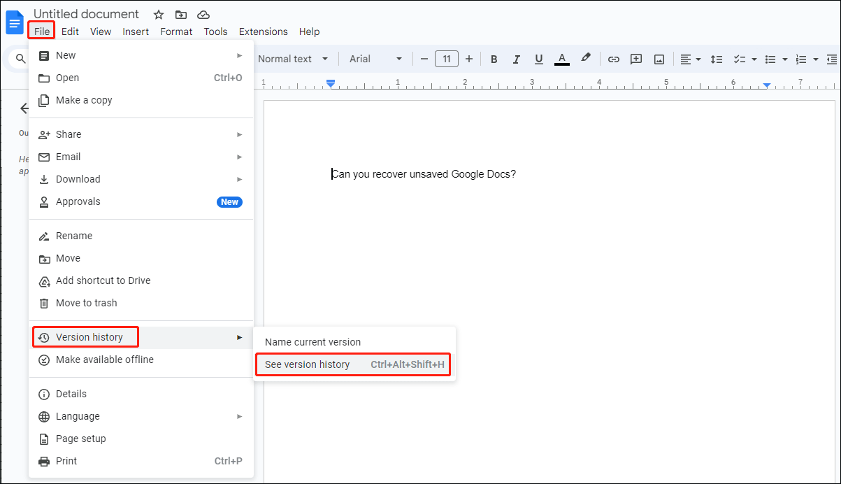 recover unsaved google docs 1