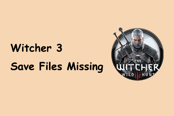 witcher 3 save files missing thumbnail