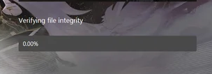 wuthering waves stuck on verifying file integrity 1
