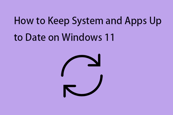 keep system and apps up to date windows 11 thumbnail