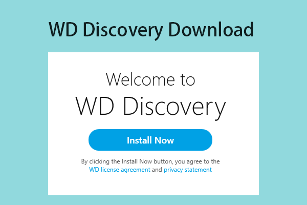 wd discovery download thumbnail