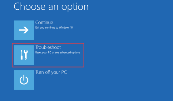 windows stuck at the edit boot options screen 1
