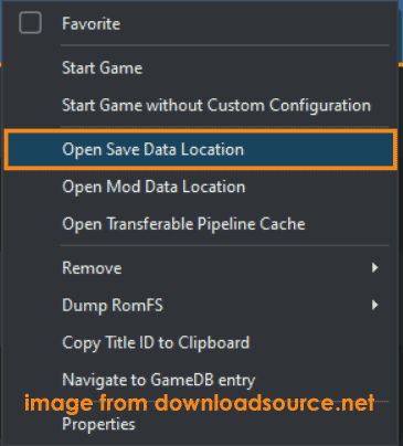 yuzu save file location 1