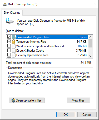 disk cleanup and disk defragment 1