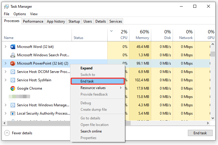 powerpoint not opening 1