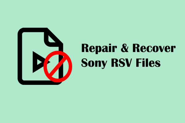 repair recover rsv files thumbnail