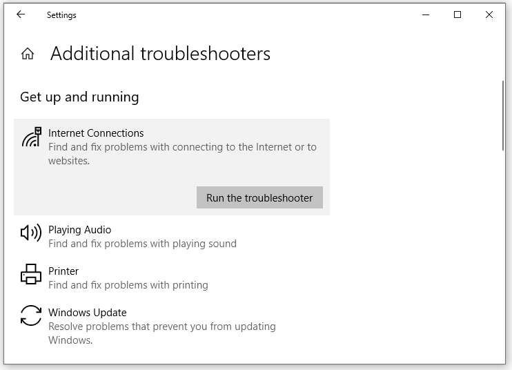 err address invalid 1