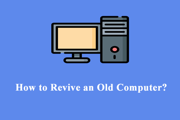 how to revive an old computer thumbnail