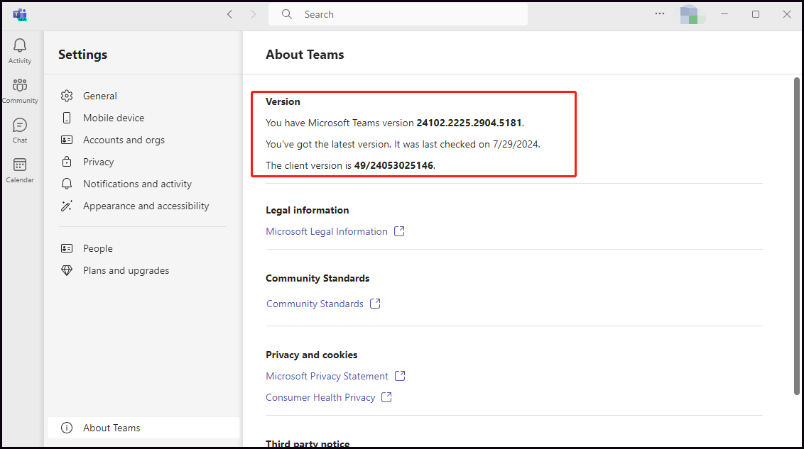how to update microsoft teams 1