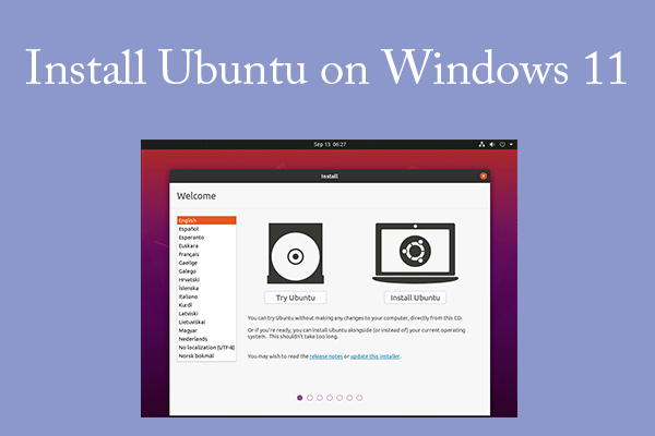 install ubuntu on windows 11 thumbnail