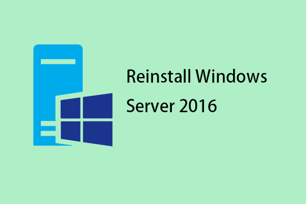 reinstall windows server 2016 thumbnail