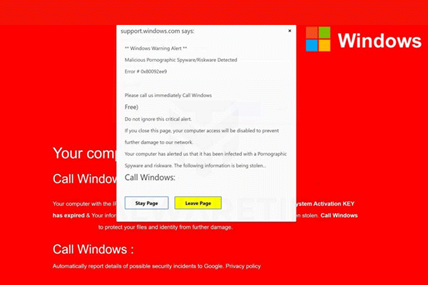 windows security alert thumbnail