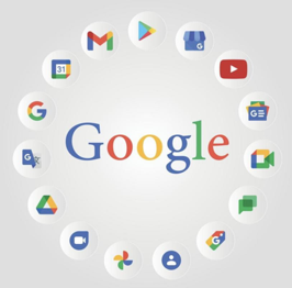 Tangan memegang smartphone dengan logo Google Play Store, menunjukkan Unduhan Aplikasi Google Resmi yang aman