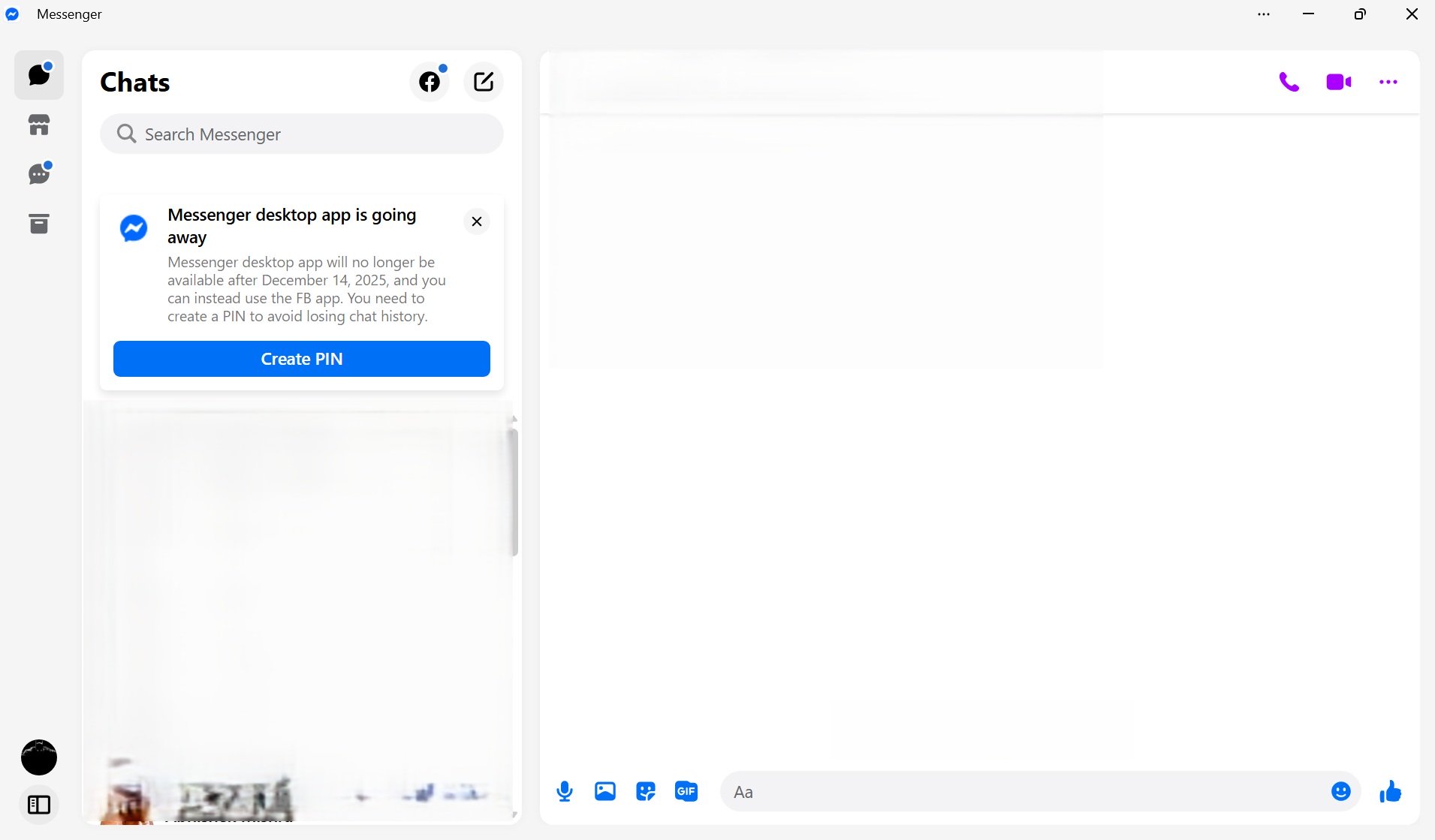 Messenger Desktop Dihentikan: 5 Hal Penting yang Wajib Diketahui Pengguna Windows & macOS Sebelum 14 Des 2025! 3 Logo aplikasi Messenger di perangkat desktop