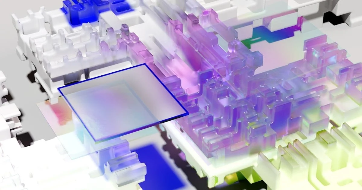 Ilustrasi kecerdasan buatan (AI) yang relevan dengan digital commerce dan platform e-commerce