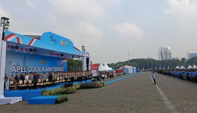 featured kolaborasi polri dan ojek online sinergi kuat untu