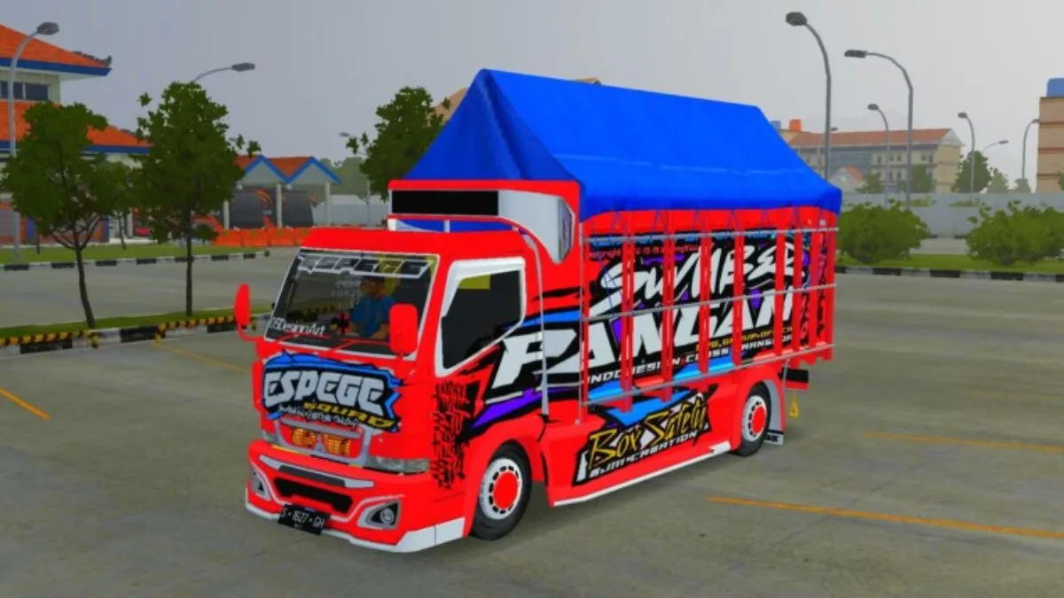 featured mod bussid truk canter terbaik bikin perjalanan ma