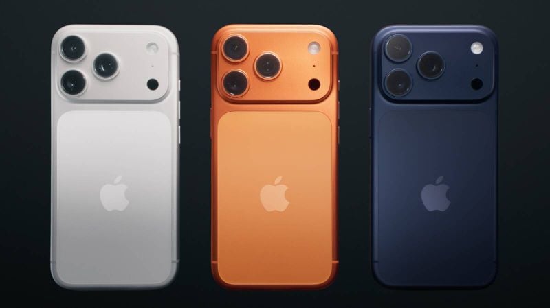 Varian warna ikonik iPhone 17 Pro Cosmic Orange